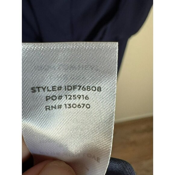 Lulus Women's Dark Navy Blue Sleeveless Maxi Dress Large Formal Wedding New - Picture 11 of 12